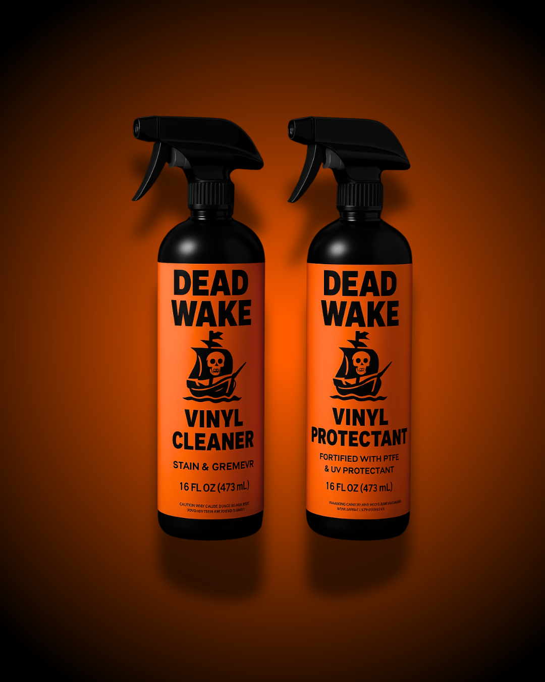 Dead Wake Duo: Vinyl Cleaner & Protectant Bundle